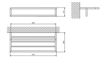 YOUNG - 7615 - Towel rail by Fantini Rubinetti - view 3